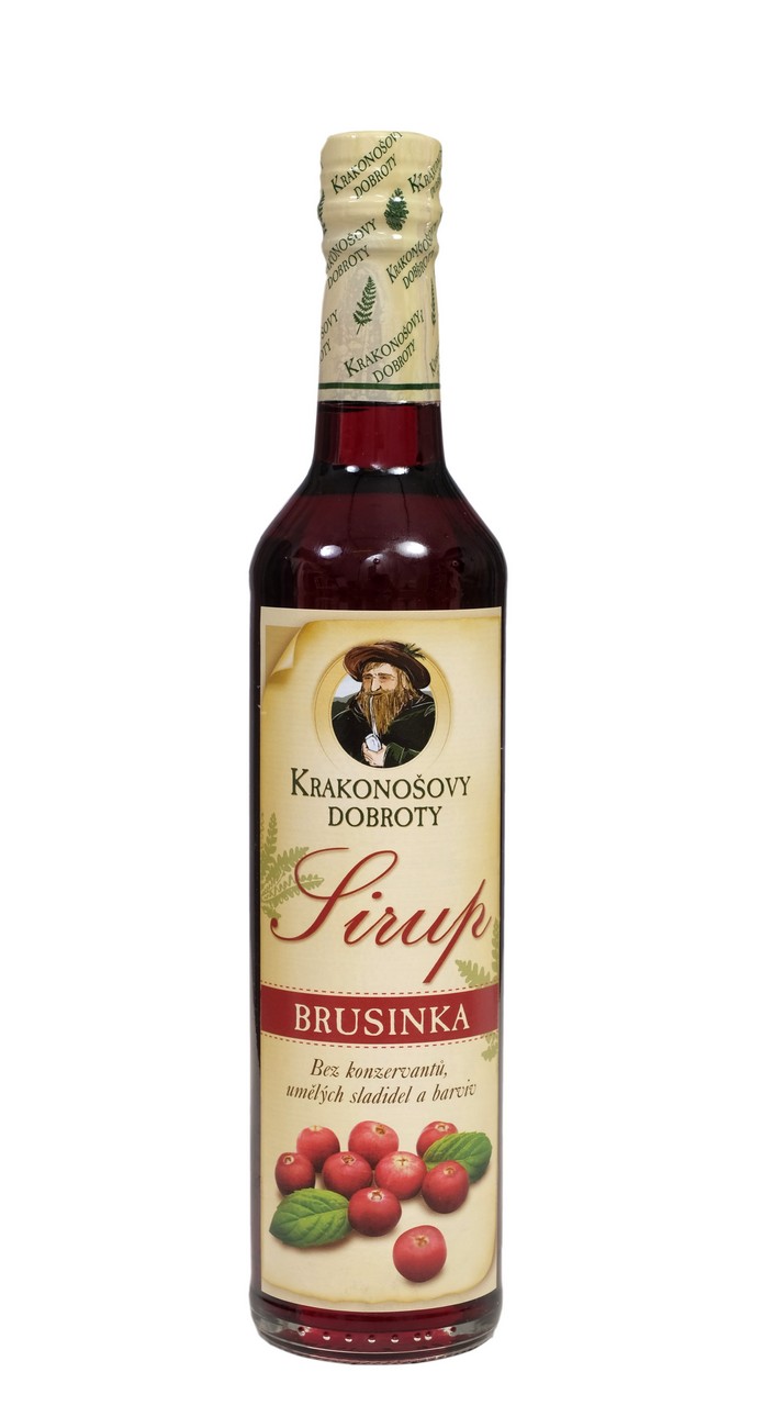 Sirup - brusinka
