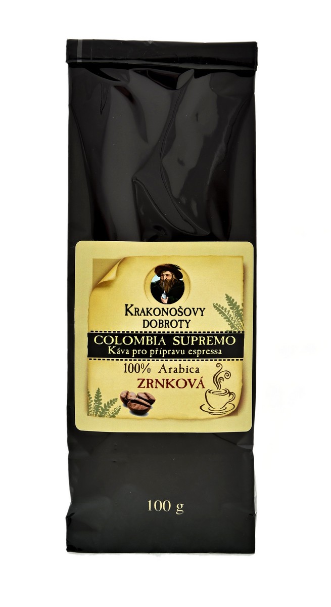 Káva Colombia Supremo - zrnková